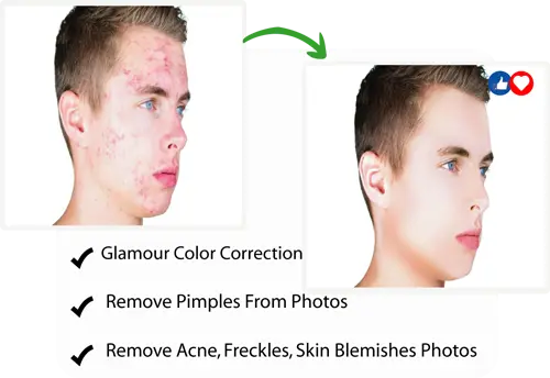 ClippAsia There are Sample photo in this banner Glamour color correction Service banner 